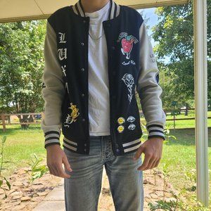 Stylish letterman jacket size medium